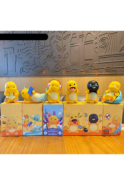 Choice 6pcs Milk Dragon Nailong Blind Box Surprise Box Action Figure Table De...