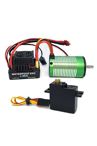 Choice محرك بدون فرش XT3650 5400 80A 17G 3650، وحدة تحكم إلكترونية 80A، سيرفو...