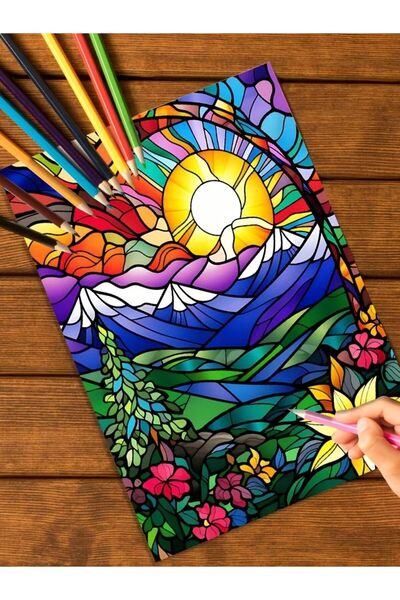 Choice كتاب تلوين أبيض للكبار، 30 صفحة، مصمم خصيصًا للكبار، مقاس 8.3 × 11.7 ب...