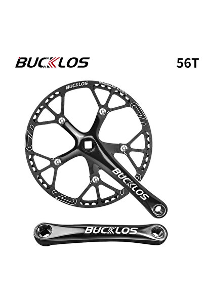 BUCKLOS مجموعة تروس دراجة هوائية قابلة للطي 56 سنًا، 130 مم، 45 سنًا، 47 سنًا...