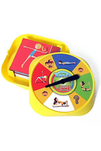 Choice لعبة Yoga Spinner: بطاقات وضعيات اليوغا الممتعة للأطفال نشاط عائلي حائ...