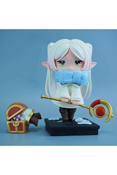 BANDAI Frieren 17.5 سنتيمتر/6.89in أنيمي ما بعد نهاية الرحلة الشكل Frieren عم...
