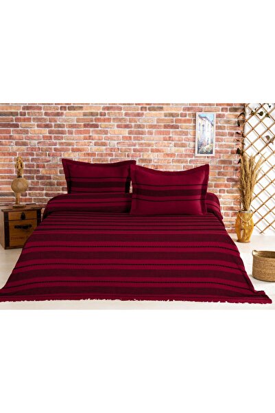Peshtemalsan 220 x 260 PİKE TAKIMI 1 ADET PİKE 2 ADET YASTIK %100 PAMUK LÜKS ...
