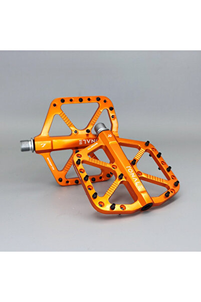 Choice دواسات دراجة جبلية شانماشي برتقالية اللون، مصنوعة من سبائك الألومنيوم ...