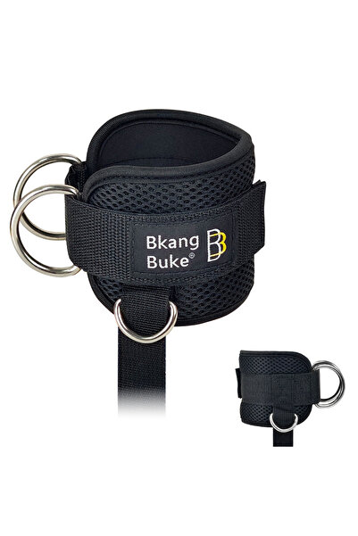 Choice Black 1PC Padded Ankle Straps Ankle Straps for Cable Machines Double D...