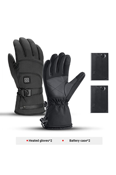 Choice Battery Case a2 Skiing Heated Gloves Winter Warm With Battery Case Outdoor Non-slip Heated Gloves Wa