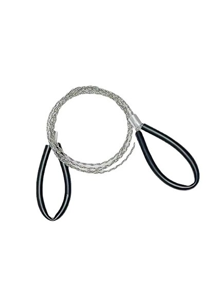 Choice black 1PC portable stainless steel wire saw with finger handle, Pocket...