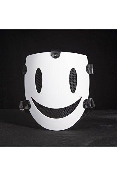 Choice1 قناع تنكري على شكل وجه مبتسم، مناسب للحفلات التنكرية، قناع أنمي، إكسس...