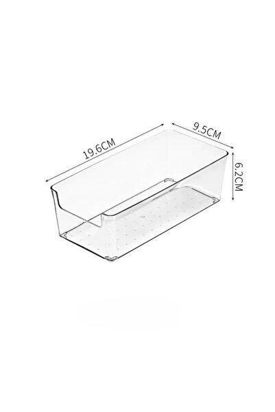 Choice L 1pc Transparent Clear Acrylic Sticky Note Holder - Desktop Memo Stan...