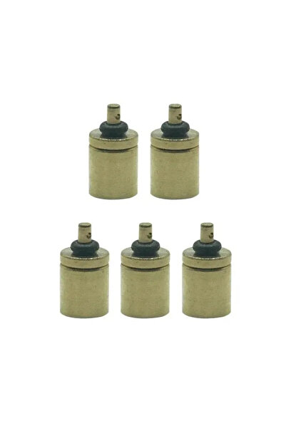 Choice محول تعبئة غاز ذهبي 5 قطع، من 1 إلى 12 قطعة، لتعبئة أسطوانة غاز البوتا...