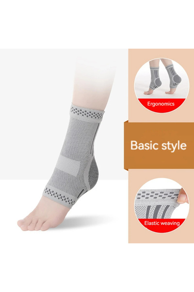 Choice3 M Grey 1Pcs Self Heating Sports Ankle Protection Wind and Cold Protec...