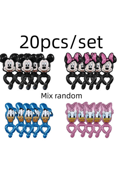 Choice ٢٠ قطعة من تشكيلة متنوعة أخرى، ٢٠ قطعة من بالونات المعصم الكرتونية الل...