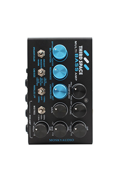 Choice دواسة مضخم صوت جهير متعددة Mosky Third Space، دواسة محاكاة خزانة محطة الجهير Simplifier...