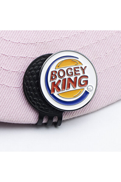 Choice حامل علامة كرة جولف أسود قابل للإضافة مع مشبك غطاء، مناسب للرياضات الخ...