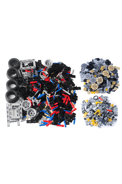 Choice 768 قطعة من قطع بناء تكنولوجيا التروس MOC، تشمل العجلة المجمعة/ذراع ال...