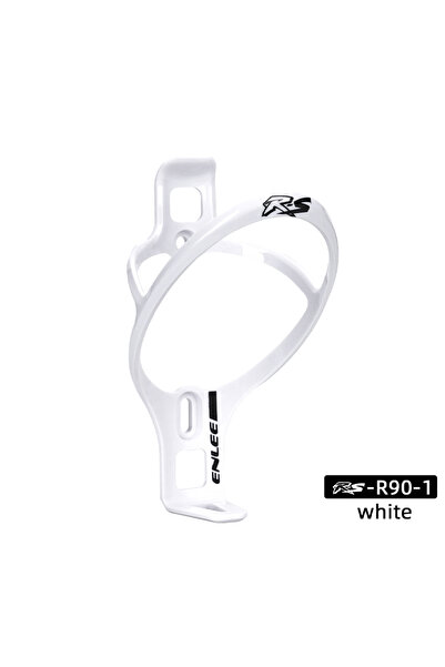 Choice حامل أكواب الماء للدراجات الهوائية R90 أبيض 1 من ENLEE، حامل تخزين زجا...