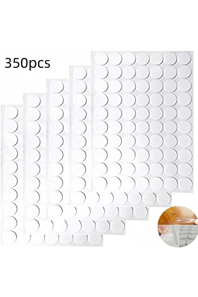Choice 350 Capsules 350Pcs Transparent Acrylic Double-Sided Tape, 10mm Nano-M...
