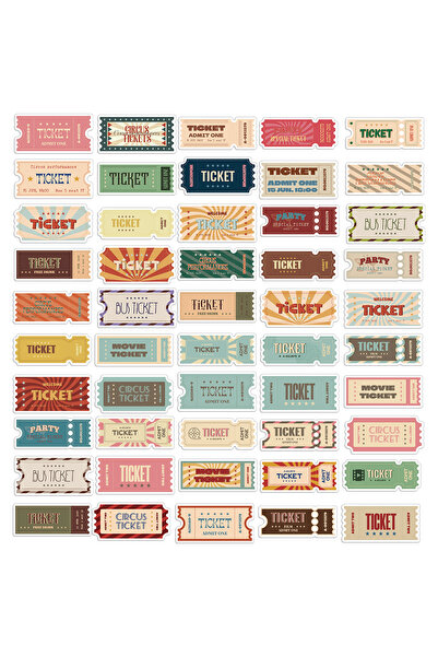 Choice 60 قطعة من ملصقات جرافيتي أمريكية عتيقة الطراز، تُستخدم لتزيين أغطية ا...