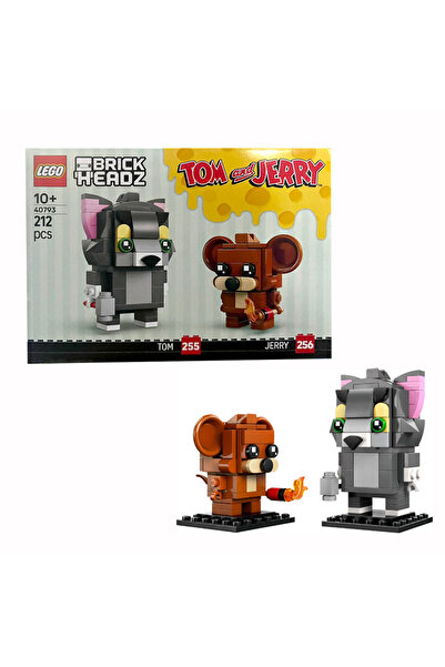 Choice ليغو 40793، سلسلة توم وجيري سكوير هيد 2025، مجموعة بناء تعليمية جديدة للأطفال