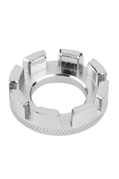 Choice مفتاح ربط أسلاك عجلات الدراجات الجبلية الفضي - قطعة واحدة - لضبط العجل...