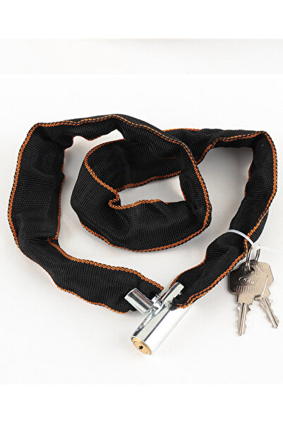 Choice قفل سلسلة من سبيكة عالية المتانة، قطعة واحدة بطول 80 سم، أكثر أمانًا، مناسب للدراجات الهوائية والنارية.