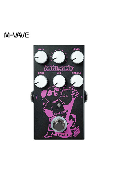 Choice دواسة تأثيرات جيتار MINI-AMP M-VAVE، دواسة تأثيرات محاكاة مضخم صوت MIN...