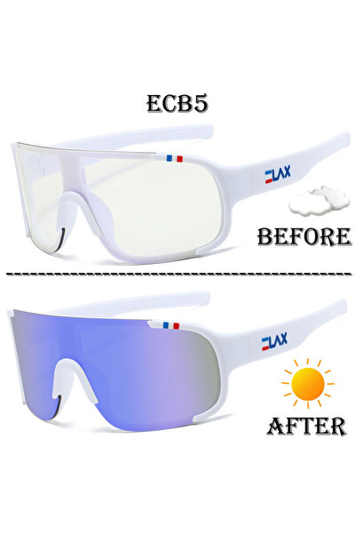Choice ECB5 Colorful Photochromic Cycling Sunglasses Men Women Bike Sun Glass...