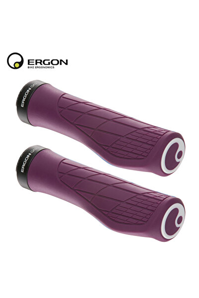 Choice GA3-Purple Ergon GA3 Ergonomic All-Mountain Bike Grips Comfort & Wrist...