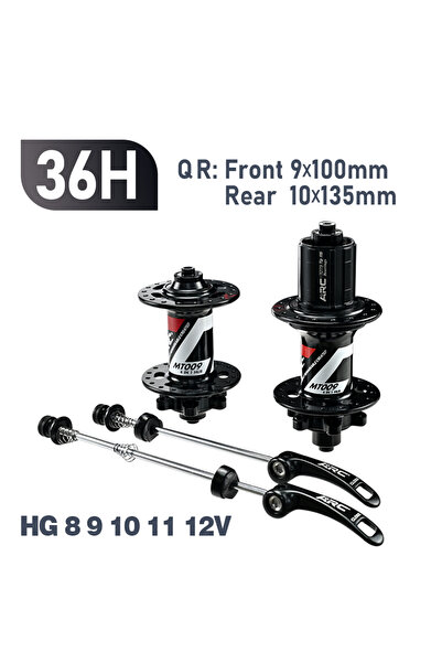 Choice 36H HG QR ARC Bearing Hub 6 Pawls 28 32 36 Holes QR THRU Axle MTB Moun...