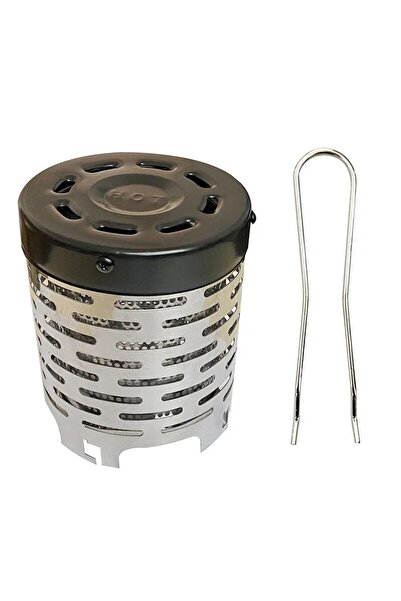 Choice غطاء تسخين من الفولاذ المقاوم للصدأ الأسود، موقد تدفئة للتخييم في الهواء الطلق، سخان بالأشعة تحت الحمراء، موقد خبز للتخييم