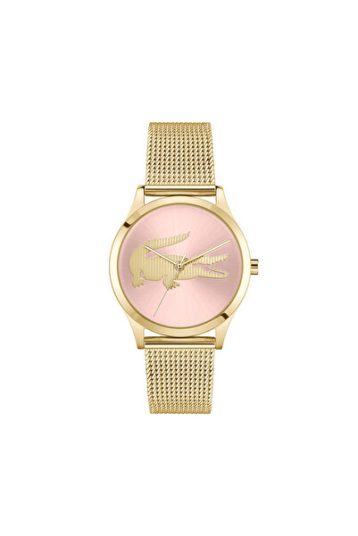 Lacoste Crocodelle Metal Watch - 2001418-GOLD
