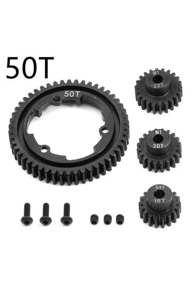 Choice ترس فولاذي 50T، 46T، 50T، 52T، 54T مع ترس صغير M1 18، 20، 22T، 6447، 6...