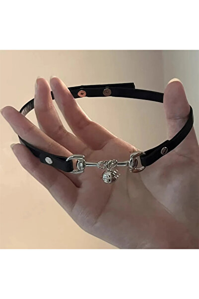 Choice black Game Love and Deepspace Sylus Cosplay Choker Black Leather Neckl...