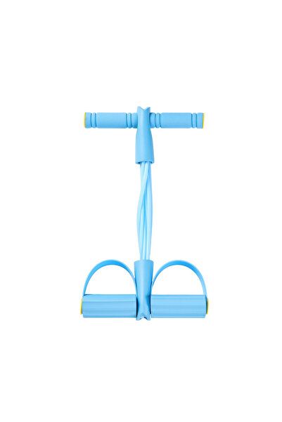 Choice Blue Puller Resistance Bands, 6 Tubes Elastic Yoga Pedal Puller Resist...
