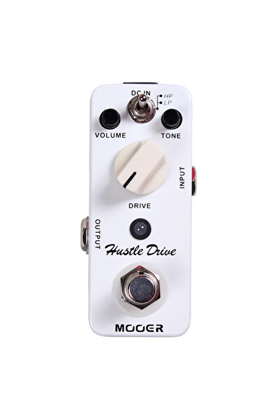 Choice دواسة تشويه الصوت MOOER Hustle Drive، دواسة تشويه صوت الجيتار الكهربائي، وضعان للتشغيل: عالي/منخفض...
