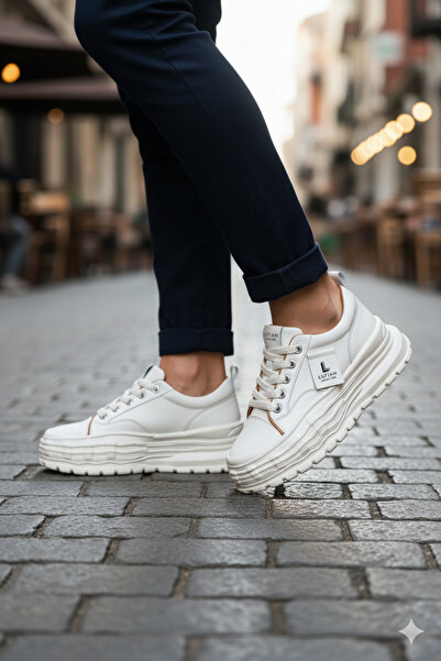 Lufian Lifestyle Trendy Women's High Sole Sneaker Shoes