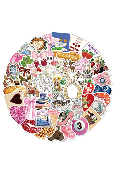 Choice ٥٠ قطعة من ملصقات Pinterest الجمالية لتزيين أجهزة الكمبيوتر المحمولة و...