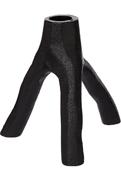 The Bros حامل شموع من الحديد الزهر من صن كوست موبس أيون إس - أسود (MBS-928000...