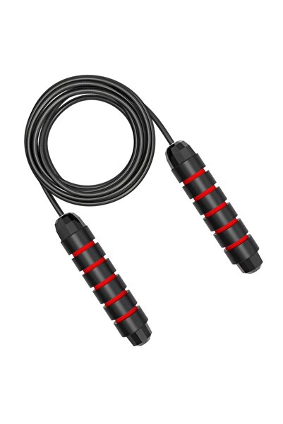 Choice red Jump Rope Tangle-Free Rapid Speed Jumping Rope Cable for Women Men...