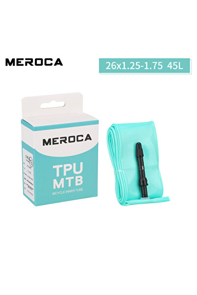 Choice صمام بريستا 26X1.25-1.75 MEROCA أنبوب داخلي TPU للدراجات الجبلية 26 بو...