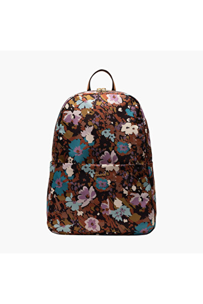 Herschel Supply Co. حقيبة ظهر من هيرشل سابلاي كو بنقشة زهور مع أحزمة كتف قابل...