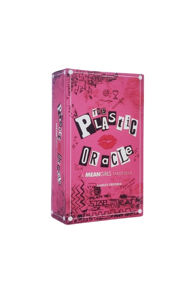 Choice مجموعة بطاقات تاروت للبنات مقاس 12x7 سم، نسخة إنجليزية كاملة، مستوحاة من فيلم "فتيات لئيمات".