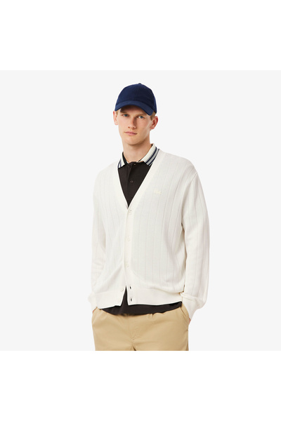 Lacoste كارديجان محبوك بنمط مضلع انسيابي - AH5338-00-70V