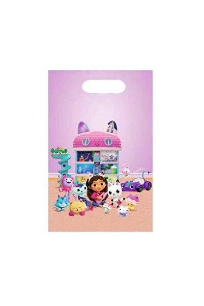 Choice1 حقيبة هدايا على شكل قطط بيت الدمى من غابي، مقاس 16×25 سم، 30 قطعة، مث...