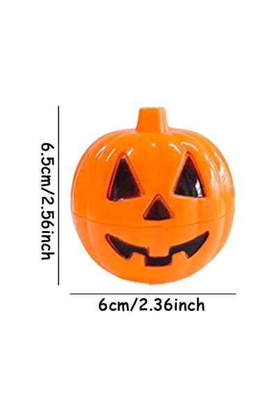 Choice علبة حلوى مكونة من 10 قطع، أو 10/20 قطعة، على شكل يقطينة للهالوين، علب...