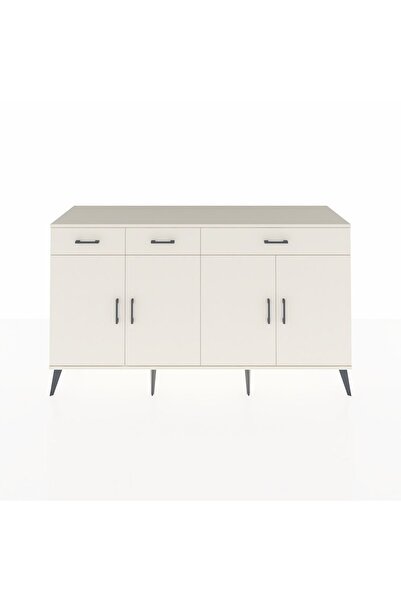 Dienni Hyperion Konsol 4 Raflı 3 Çekmeceli 4 Kapaklı 176x44x99 Aytaşı-Aytaşı