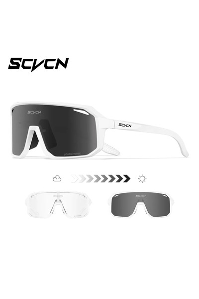 Choice نظارات شمسية رياضية متغيرة اللون من 1lens-05 SCVCN للرجال والنساء، منا...