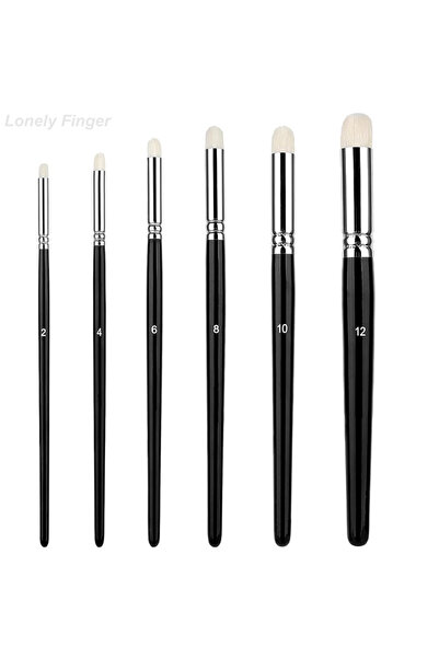 choice2 6Pcs Black Wool Dry Brush Miniature Painting Set 3pcs/6Pcs Profession...