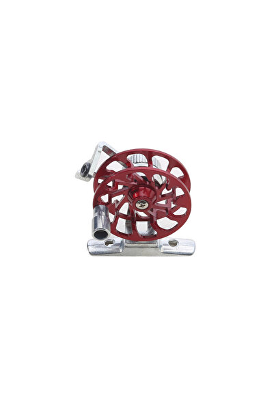 Choice1 red Private Reel Portable Winter Ice Fishing Reel Ultralight Hand Ree...