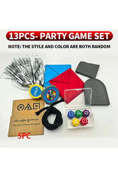 Choice مجموعة ألعاب حفلات مكونة من 13 قطعة (13 قطعة/6 قطع/5 قطع)، تتضمن لعبة ...